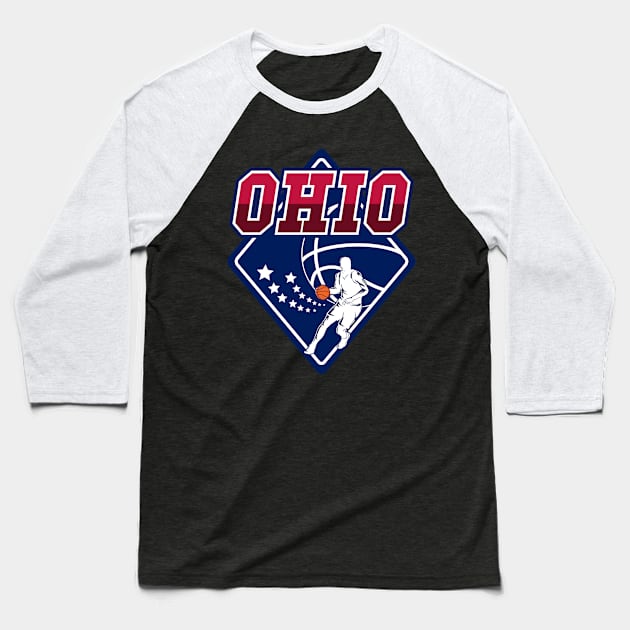 OHIO Baseball T-Shirt by VISUALUV